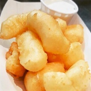 Fried Cheese Curds From Fox & Son Fancy Corndogs