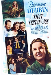 That Certain Age (1938)