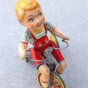 Boy on Tricycle