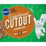 Gingerbread Shape Cutout Cookies