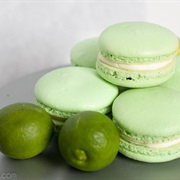 Lime Macaron
