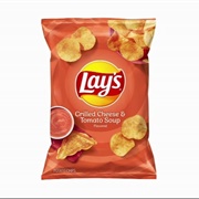 Grilled Cheese & Tomato Soup Chips