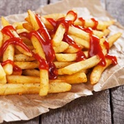 French Fries & Ketchup