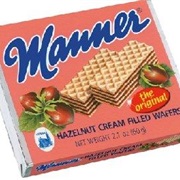 Manner Cream Filled Wafers (Austria)