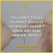 You Can't Tickle Yourself