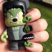 Frankenstein Nails