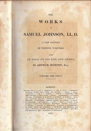 The Works of Samuel Johnson