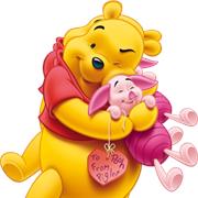 Winnie the Pooh and Piglet