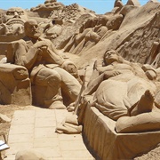 International Sand Sculpture Festival, Portugal