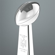 Vince Lombardi Trophy Made by Tiffany & Co.