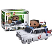 Ecto-1 With Winston Zeddemore