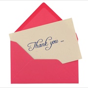 Write a Thank You to a Company That Treated You Well