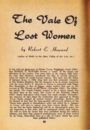 The Vale of Lost Women
