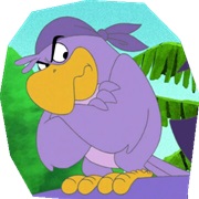 Purple Parrot Chuck