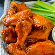 Chicken Wings & Hot Sauce