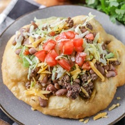 Indian Fry Bread Taco