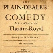 The Plain Dealer by William Wycherley