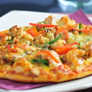 Tom Yum Pizza