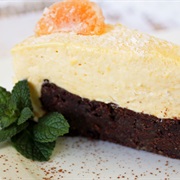 Double Chocolate Tangerine Mousse Cake
