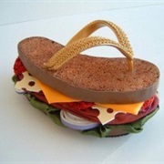 Sandwich Flip Flops