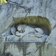 Lion of Lucerne, Lucerne, Switzerland