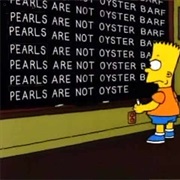 Claiming Pearls Are Oyster Barf