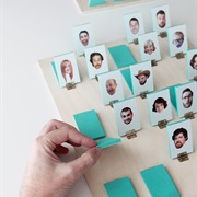 Selfmade "Guess Who" Game With Pictures of Your Family and Friends