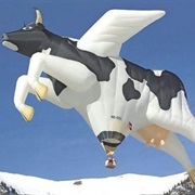 Cow Hot Air Balloon