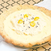Lemon Lavender Sour Cream Pie