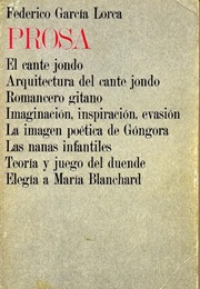 Prose (Federico García Lorca)