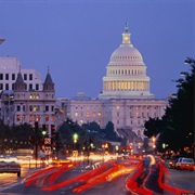 Washington, DC (2016 Population 672,000) (Peak Population 1.2 Million 1938)