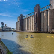 Kayak on Lake Erie