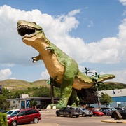 World&#39;s Largest Dino, Drumheller, AB