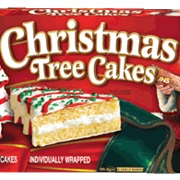 Vanilla Christmas Tree Cakes