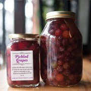 Pickled Grapes