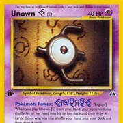 Unown E