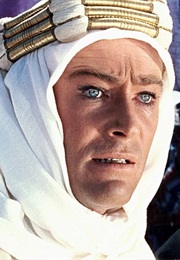 Peter O'Toole in Lawrence of Arabia (1962)
