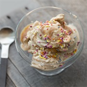Salted Caramel Cashew Ice Cream