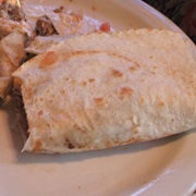 Steak Burrito From Las Delicias