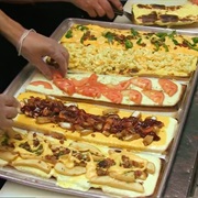 Cheesie's Pub & Grub: 8 Inch 5 Sandwich High Grilled Cheese and Lb of Fries