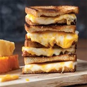 Three Cheese Grilled Cheese