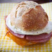 Pork Roll, Egg, and Cheese - New Jersey