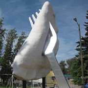Giant Perogy, Glendon, Alberta