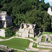 Visiting Maya Site Palenque, Mexico