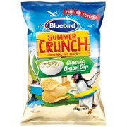 Bluebird Summer Crunch Chips Classic Onion Dip