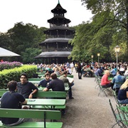 Chinesischer Turm English Garden Munich, Germany