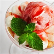 Red Fruits Ice Cream