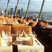 Lunch at Eye of the Needle Restaurant Atop Space Needle
