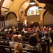 At a Religious Service