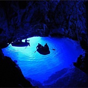 The Blue Cave, Biševo, Croatia